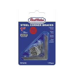 ESCUADRA P/MUEBLE  1�- 4PZ C/TORNILLOS