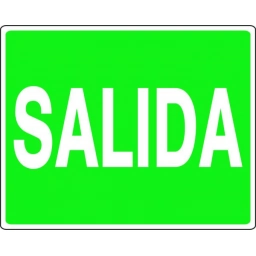 LETRERO �SALIDA�