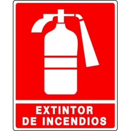 LETRERO �EXTINTOR DE INCENDIO�