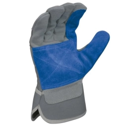 GUANTE DE CUERO DOBLE PALMA REFORZADA L