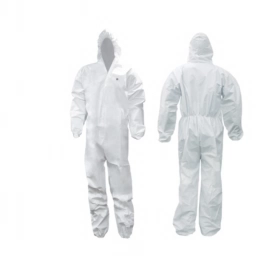 OVEROL INDUSTRIAL DESECHABLE CON CAPUCHA L