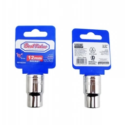 DADO 12 MM EN 1/2� 6 PUNTAS CrV