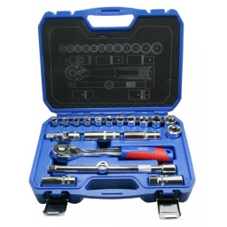 JGO DE DADOS 12� 21 PZ 6 PUNTAS CRV