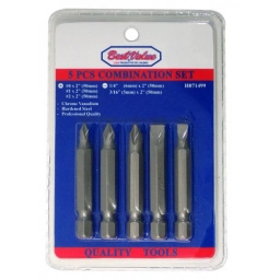 JGO PUNTAS PATORNILLADOR  5PZ CrV