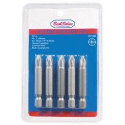 JGO PUNTAS 5 PZ. PHILIPS # 2 X 2� CrV