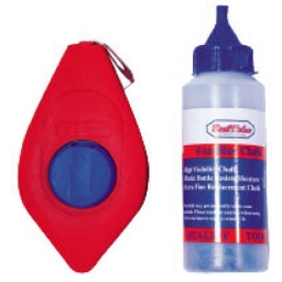 TIRA LINEA 30 MTS + TIZA AZUL