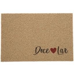 FELPUDO VINIL SUPER PRINT DULCE HOGAR 40X60CM