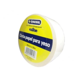 CINTA PAPEL PARA YESO UNISIL 50MM X 50M