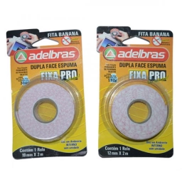 CINTA DOBLE FAZ ULTRA FUERTE 12MM X 2M BLISTER