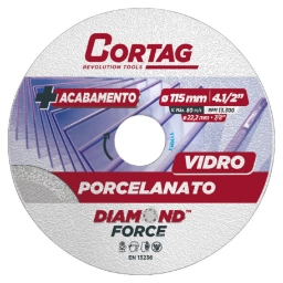 DISCO DIAMOND FORCE  115MM PORCELANATO/VIDRIO - 62797
