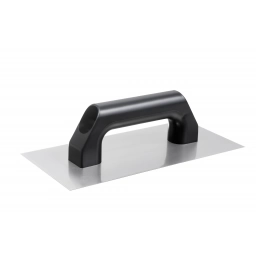 LLANA DE ACERO 25,6 CM LISA M/PLASTICO - 60962