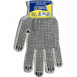 GUANTE DE ALGODON CON PUNTOS REFORZADO - MS-GU003 (PACK X 12)