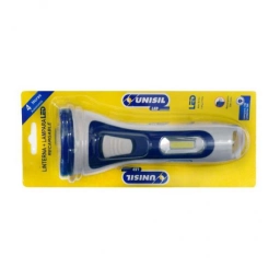LINTERNA LED 3W + LAMPARA LED 1W RECARGABLE