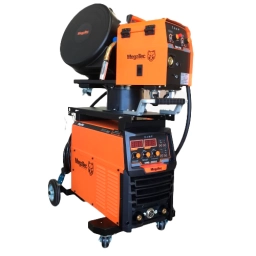 SOLDADORA MIG 350 INVERTER TRIFASICA 220V C/ALIMENTADOR