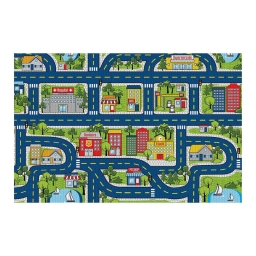 BRISA INFANTIL PISTA 100x130 cm