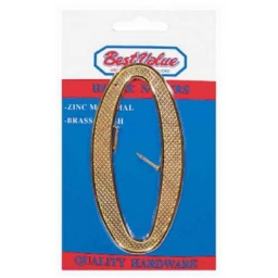 NUMERO 0 PARA PUERTA DORADO 10CM