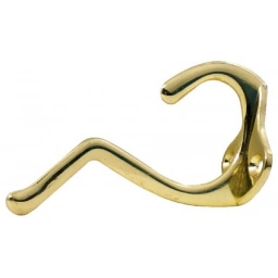 PERCHA DOBLE PCOLGAR 4.5� DORADO REF.